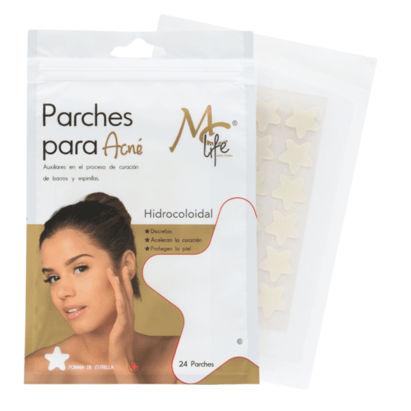 Mc Life Parches Estrellas Para Acné 24pzs