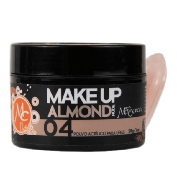 Polvo acrílico 1 oz MONARCA MAKEUP ALMOND NUDE #4