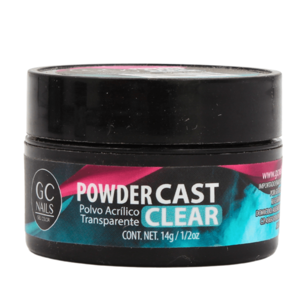 GC Polvo Acrilico Powder Cast Clear 1/2oz