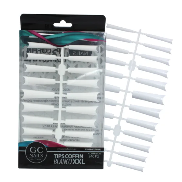 GC Tips 240pz Cowboy Coffin Blanco XXL
