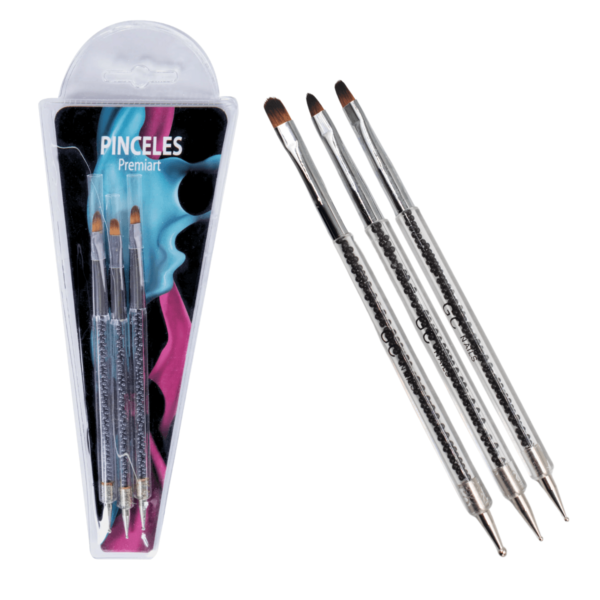 GC Pinceles PREMIART Mano alzada 3PZ