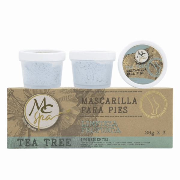 Mc Spa Mascarilla Para Pies Tree Tree 3pzs de 25grs. c/u