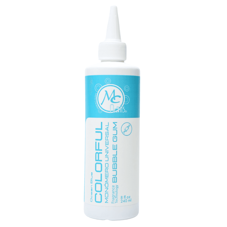 Monómero Universal Colorful Buble Gum Ocean Blue 8oz
