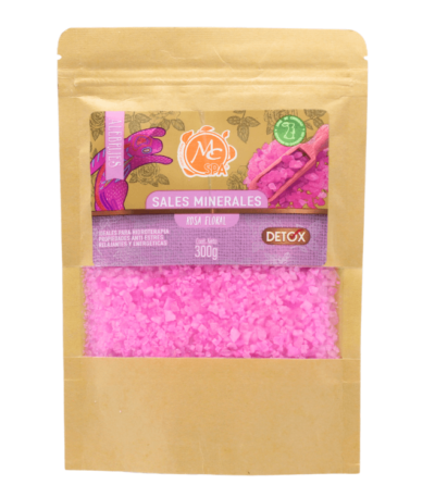Sales Minerales Rosa Floral