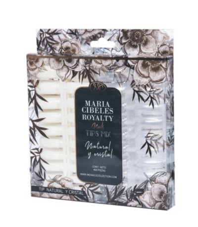MC Royalty Tips Mix Natural y Cristal 400 pzas. NUEVO