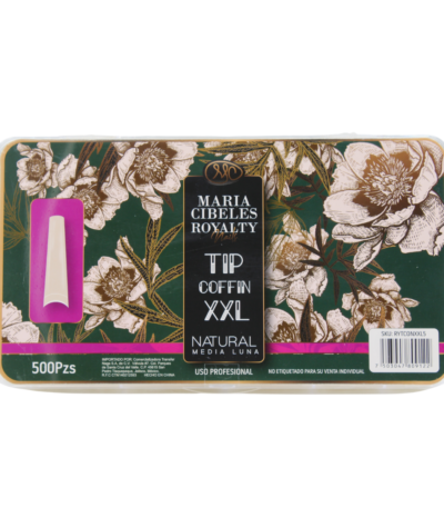 MC Royalty Tips Xxl Coffin 500 pzas. Natural